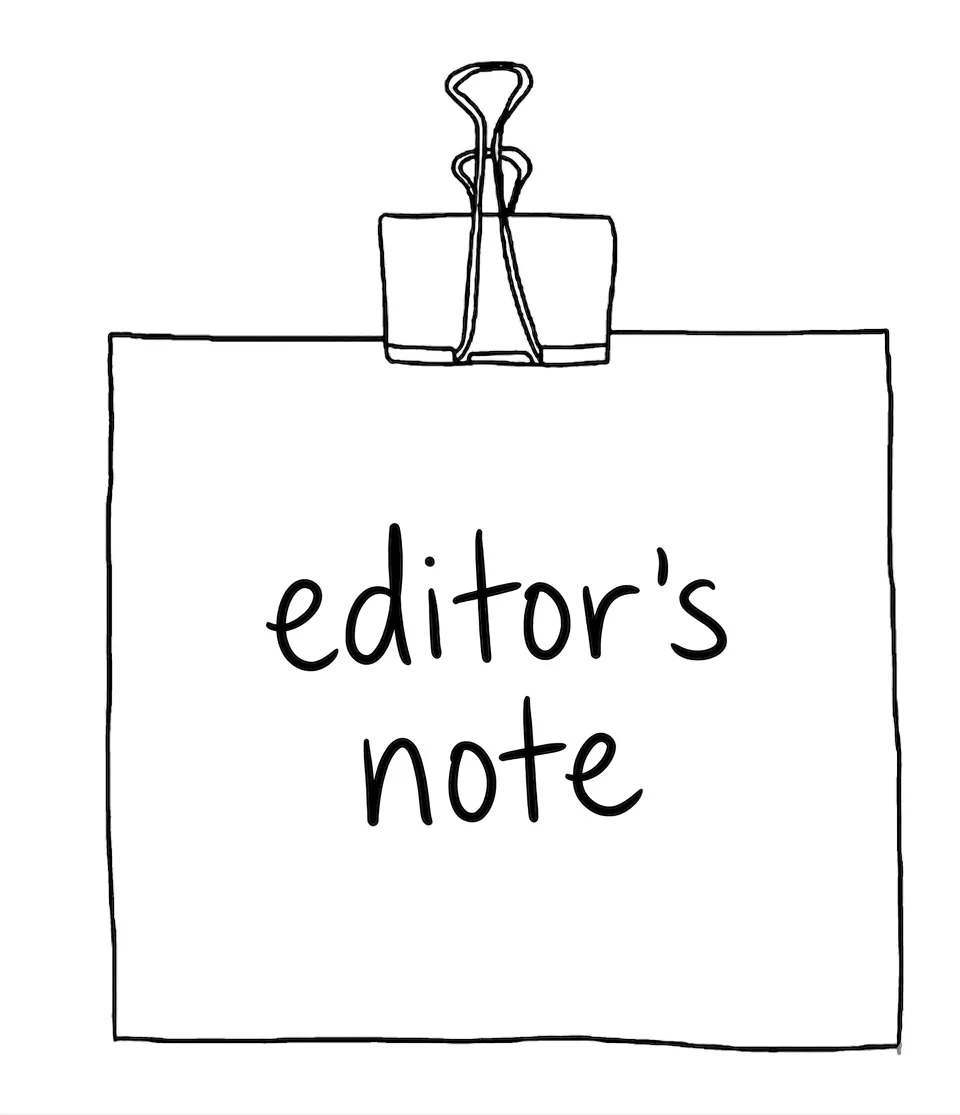 Editor's Note